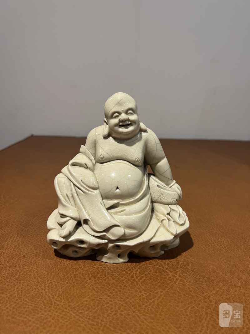 十七世纪 德化弥勒佛坐像 - 图2